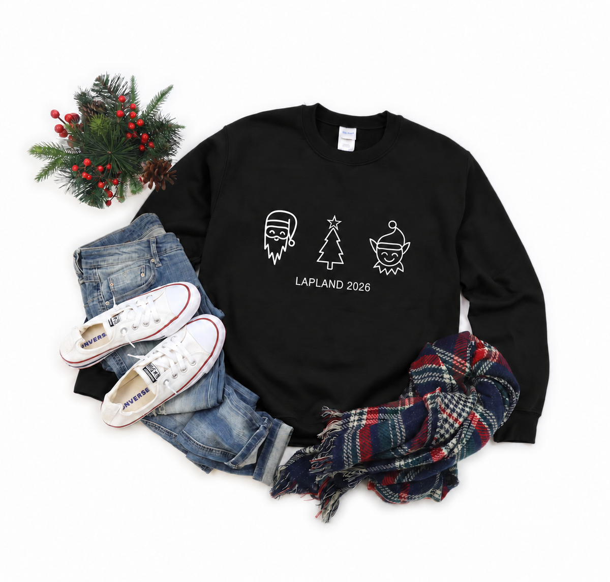 Lapland Santa & Elf Family Sweatshirt