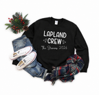 Personalised Lapland Crew Family Sweatshirt