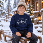 Personalised Lapland Snowflake Family Sweatshirt