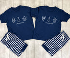 Lapland Santa & Elf Pyjama Set – Mix & Match Cuffed Bottoms