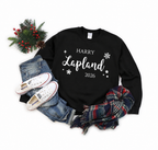 Personalised Lapland Snowflake Family Sweatshirt
