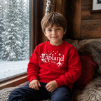 Personalised Lapland Stocking Family Sweatshirt