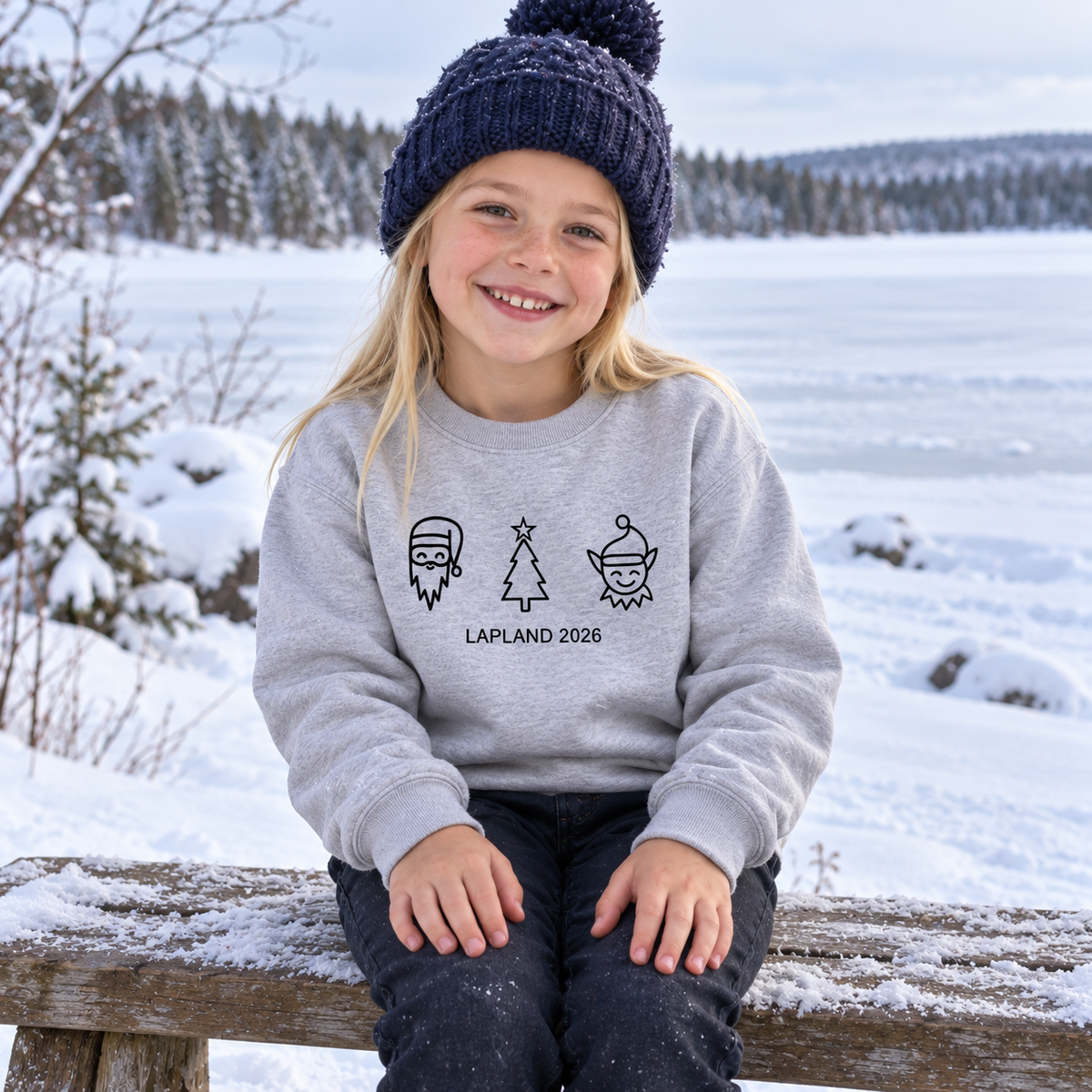 Lapland Santa & Elf Family Sweatshirt