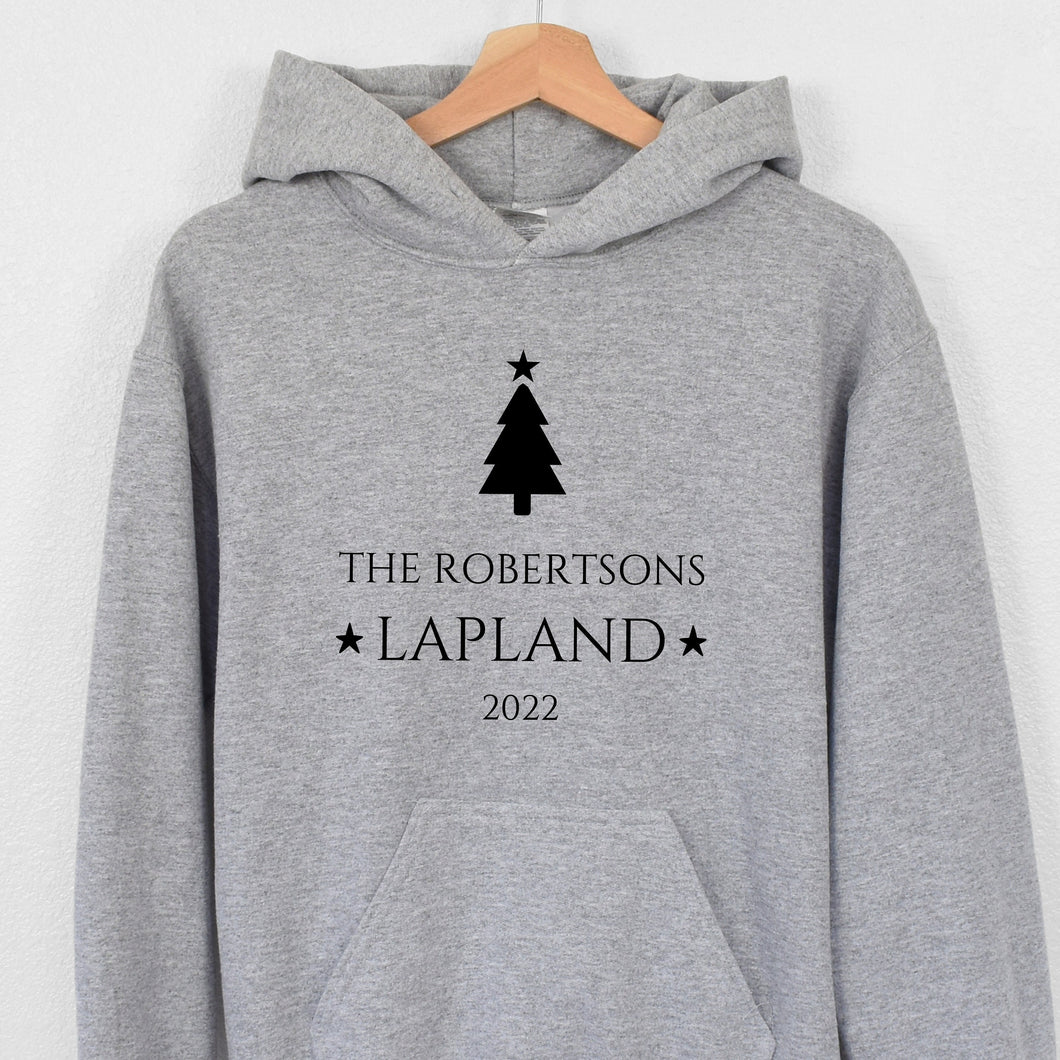 Personalised Childrens and Adults Lapland Clothing, Various Colour Options, Lapland Sweater, Lapland Shirt, Lapland Hoodies, Lapland Trip