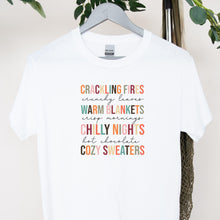 Load image into Gallery viewer, Autumn T-Shirt, Fall T-Shirt, Winter T-Shirt, Bonfire night T-Shirt, Autumn Sweatshirt, Autumn Hoodie, Autumn Sweater, Autumn Leaves