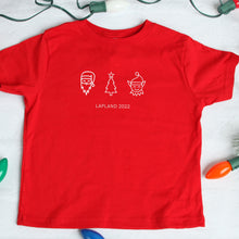 Load image into Gallery viewer, Personalised Childrens and Adults Lapland Hoodie, Various Colour Options, Lapland Sweaters, Lapland Shirts, Lapland Clothing, Lapland Trip