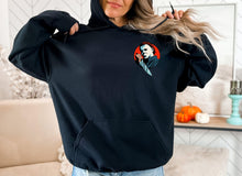 Load image into Gallery viewer, Michael Myers Retro Horror Movie Halloween Sweatshirt, Plus Sizes, Various Colours and styles including Hoodies, Sweater and T-Shirts