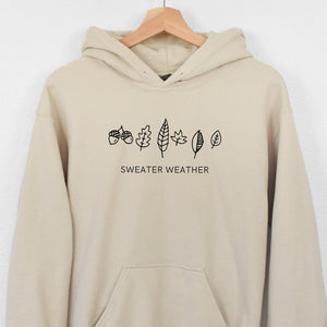 Sweater Weather Autumn Jumper, Autumn Sweater, Autumn Sweatshirt, Fall Sweater,Winter Sweater,Autumn Leaves Sweatshirt,Autumn Hoodie T-Shirt
