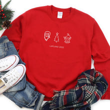 Load image into Gallery viewer, Personalised Childrens and Adults Lapland Hoodie, Various Colour Options, Lapland Sweaters, Lapland Shirts, Lapland Clothing, Lapland Trip
